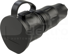 TOPTAURUS2 16A 250V 3P IP54 Gniazdo gumowe