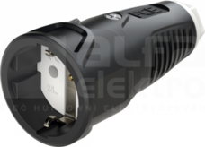 TAURUS 16A SCHUKO 250V IP44 Gniazdo gumowe