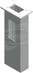 MS10 MOSER 100x300x50mm Fundament aluminiowy