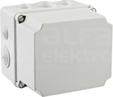 LIGHT 175x151x155 (6xM25 4xM40) IP66/67 Puszka natynkowa z dławnicami pokrywa pełna
