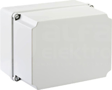 LIGHT 241x180x175 (4xM25 6xM40) IP66/67 Puszka natynkowa gładka pokrywa pełna