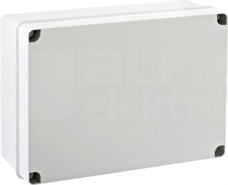 LIGHT 328x239x129 (12xM40) IP66/67 Puszka natynkowa gładka pokrywa pełna