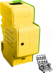 ELP-LBR160Aż-z żółto-zielony Blok rozdzielczy modułowy