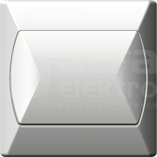 AKCENT 10AX IP20 biały Łącznik jednobiegunowy