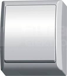 FALA 16AX IP44 biały Łącznik jednobiegunowy