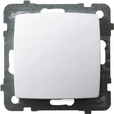 KARO 10AX IP20 biały Łącznik jednobiegunowy