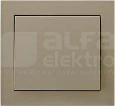 KIER 10AX IP20 beżowy Łącznik jednobiegunowy