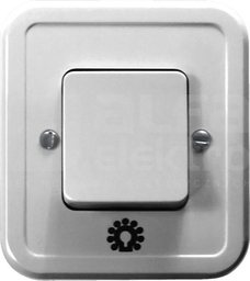 PI 6AX IP20 biały Łącznik zwierny światło