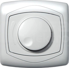 TON 60-400W 230V50Hz biały Ściemniacz przyciskowo-obrotowy