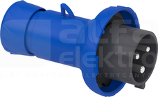 PKE32M723 32A 2P-E 200-250V 50-60Hz IP67 Wtyczka przenośna CEE