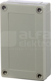 PC100/35LG 130x80x35 IP67 Obudowa pokrywa szara