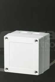 PCM95/75G 100x100x75 IP67 Obudowa pokrywa szara