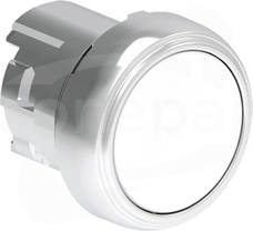 LPSB108 FI22mm biały Metalowy przycisk