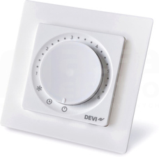 DEVIREG Basic 5-35°C Bluetooth IP21 biały Termostat podłogowy programowalny z wył.