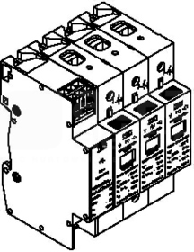 V20-C/3+FS-280 OGRANICZNIK PRZEPIĘĆ KLASY C