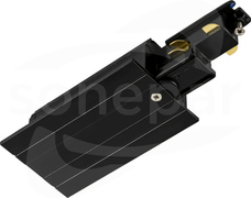 S-TRACK czarny Zasilacz lewostronny