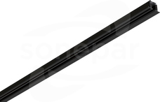 S-TRACK 3m czarny Szyna 3-fazowa