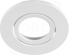 Pokrywa UNIWERSAL DN okrągła ruchoma IP65 biały Akcesoria do downlight