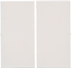 SIMON55 biały mat Klawisz podwójny