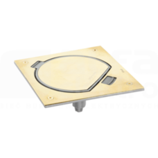 CONNECT 2P+Z mosiądz Wkład z pokrywą+gniazdo