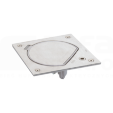 CONNECT RJ45 st.nierdzewna Wkład z pokrywą+gniazdo