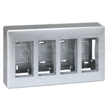 SIMON 500 4-mod aluminium Obudowa natynkowa