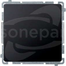 BASIC/M grafit matowy Przycisk pojedynczy rozwierny