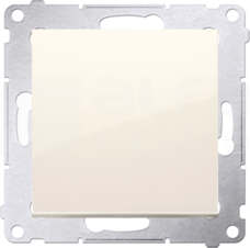 SIMON54 10AX kremowy Przycisk zwierny pojedynczy