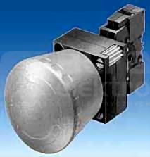 SIRIUS 22mm 1NC czerwony Przycisk grzybkowy