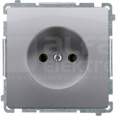BASIC/M 2P inox Gniazdo
