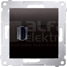 SIMON54 antracyt Gniazdo HDMI