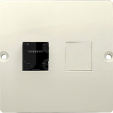 BASIC/M 1xRJ12 beżowy Gniazdo telefoniczne