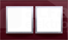 SIMON54 kusząca śliwka Ramka podwójna