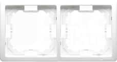 BASIC/M biały Ramka podwójna