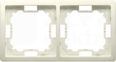 BASIC/M beżowy Ramka podwójna