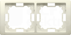 NEOS beż Ramka podwójna