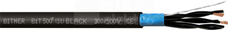 BIT500(St)BLACK 14x2x0,75/500V Przewód giętki