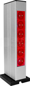 Kolumna 2x23mod aluminium Kolumna podłogowa