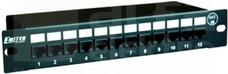 FU/PPFA8075K128C5E Panel 10 12xRJ45 UTP