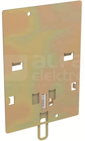 KIT DIN50022 XT3 3p PLATE DIN wspornik Wyłącznik akcesoria