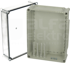 EKPE 180 T 380x280x180 Obudowa pokrywa przezr.