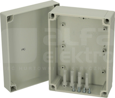 PC150/75HG 180x130x75 IP67 Obudowa pokrywa szara