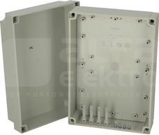 PC200/100HG 255x180x100 IP67 Obudowa pokrywa szara