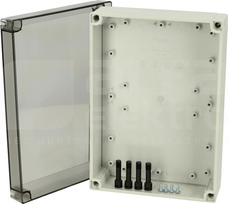 PC200/75HT 255x180x75 IP67 Obudowa pokrywa przezr.