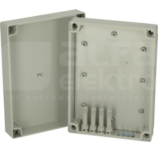 PC150/50LG 180x130x50 IP67 Obudowa pokrywa szara
