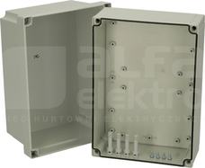 PC200/175XHG 255x180x175 IP67 Obudowa pokrywa szara