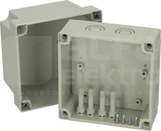 PCM125/125G 130x130x125 IP67 Obudowa pokrywa szara