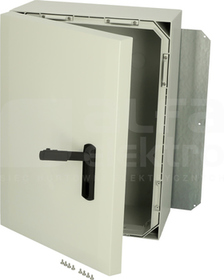 ARCA 705030S 700x500x300 IP66 Szafka PC zamk.klamka