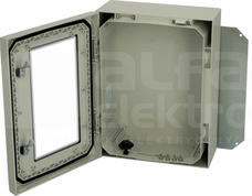 ARCA 403015W 400x300x150 IP66 Szafka PC zamk.2-pkt