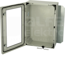 ARCA 604021W 600x400x210 IP66 Szafka PC zamk.2-pkt